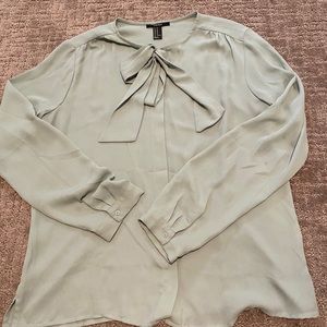 Sage green blouse